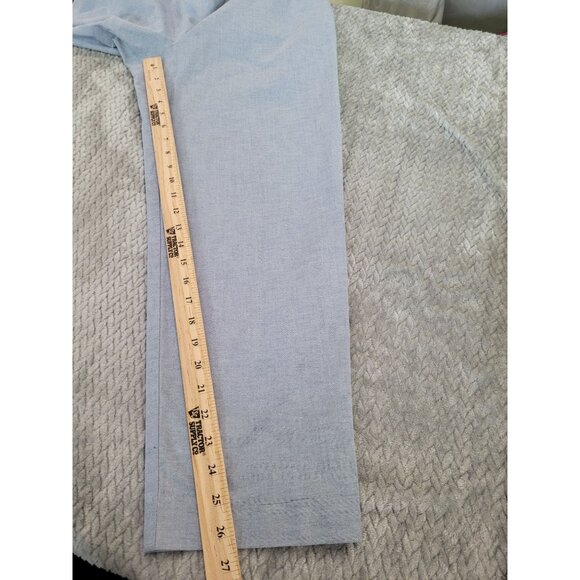 Alfred Dunner Pants Petite 12P Light Blue Elastic Waist Pull On - Picture 9 of 10